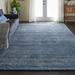 Nourison Weston Modern Solid Aegean Blue 8 x 10 6 Area Rug (8 x 11 )