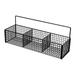 Tongina Food Organizer Basket Wall Hanging Basket Pantry Shelves Metal Wire Storage Basket Fruit Basket for Closet Cabinet Countertop