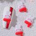 10pcs Christmas Resin Nails Art Decor 3d Charms Nail Ornaments For Home Salon