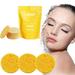 JINCBY Deals 30PC Turmeric Cleansing Face Pads Natural Compressed Facial Sponges Exfoliating Cleansing Sponge Facial Cleansing For Exfoliating Skin Or Makeup Residues Gift for Women