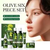 Olive Oil Skincare Set 5Pcs Olive Oil Face Skincare Kit Skin Care Products Set With Olive Oil for Face and Body Skin Care Routine Kit for Women Birthday Gifts Set For Teen Girls
