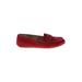 Lands' End Flats: Red Shoes - Women's Size 8