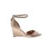 Badgley Mischka Wedges: Ivory Shoes - Women's Size 8 1/2