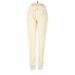 Sweatpants - High Rise: Ivory Activewear - Women's Size Small