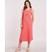 Blair Women's Essential Knit Take It Easy Dress with Pockets - Pink - M - Misses