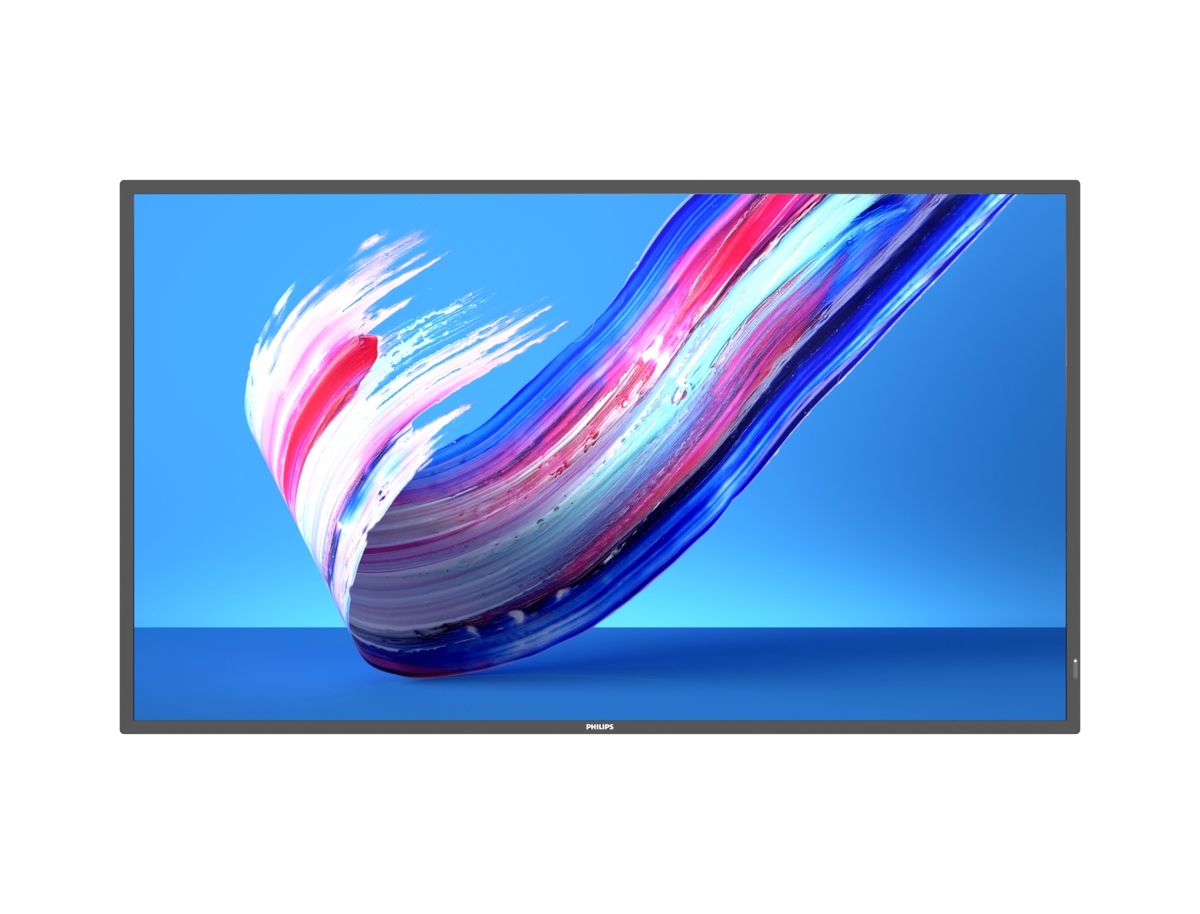 Philips 43BDL3650Q Digital Signage Flachbildschirm 109,2 cm (43") LCD WLAN 400 cd/m² Full HD Schwarz Eingebauter Prozessor Android 10 18/7 Image