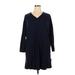 L.L.Bean Casual Dress: Blue Dresses - Women's Size X-Large