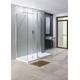 Lakes Bathrooms Coastline Andora Walk In Shower Enclosure Polished Silver Frame 1150mm x 2000mm - LK814-115 05