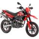 Motorrad ZÜNDAPP "ZRM 125 Supermoto E5" Motorroller & Mofas rot Sportgeräte