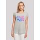 T-Shirt F4NT4STIC "Sex Education Sex Kid Blend Netflix TV Series" Gr. L, grau (heather grey) Damen Shirts Jersey