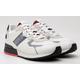 Sneaker REPLAY "ADRIEN GAME" Gr. 45, bunt (weiß, schwarz, grau, rot) Herren Schuhe Stoffschuhe