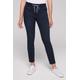 Comfort-fit-Jeans SOCCX Gr. 28, Normalgrößen, blau (blue navy) Damen Jeans