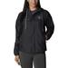 Women's Columbia Black Albuquerque Isotopes Omni-Shade Flash Challenger Full-Zip Windbreaker Jacket