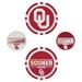 WinCraft Oklahoma Sooners 4-Pack Ball Markers Set