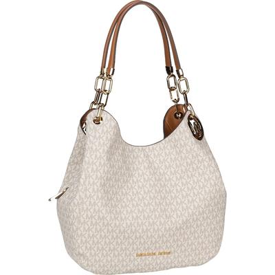 Michael Kors - Handtasche Lillie Large Chain Shoulder Tote MK Signature Umhängetaschen 1 ct Nude Damen