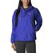 Women's Columbia Blue Buffalo Bisons Omni-Shade Flash Challenger Full-Zip Windbreaker Jacket