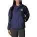 Women's Columbia Navy Charleston RiverDogs Omni-Shade Flash Challenger Full-Zip Windbreaker Jacket