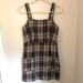 American Eagle Outfitters Dresses | American Eagle Women’s Sleeveless Brown Plaid Mini Dress Size Medium | Color: Brown | Size: M