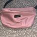 Kate Spade Bags | Kate Spade Dawn Nylon Pink Belt Bag Waist Fanny Pack Rose Color Black Gold Trim | Color: Black/Pink | Size: Os