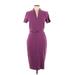 Max Mara Casual Dress - Sheath: Purple Dresses - Women's Size 10