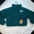 The North Face Jackets & Coats | Green Cropped North Face | Color: Green | Size: Xs