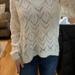 American Eagle Outfitters Tops | Brand New With Tags! Express Knit V - Neck Sweater | Color: Cream/White | Size: Xs