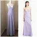 J. Crew Dresses | J. Crew Purple Matte Crepe Maxi Dress 4 Nwt | Color: Purple | Size: 4