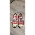 Converse Shoes | Converse Chuck Taylor All Star Casual Red White Sneakers M Sz 9 - W Sz 11 | Color: Red | Size: 9