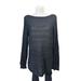 Ralph Lauren Sweaters | Lauren Ralph Lauren Black Boat Neck Cable Knit Longseeve Tunic Sweater Xl | Color: Black | Size: Xl