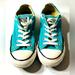 Converse Shoes | Converse Chuck Taylor All Star Low Aqua Turquoise Blue Size 8 Men’s 6 | Color: Blue | Size: 8