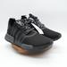 Adidas Shoes | Adidas Nmd R1 Black Print Boost Running Shoes Fv6989 Men's Size 9.5 Nwt | Color: Black | Size: 9.5