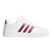Adidas Shoes | Adidas Women's Cloudfoam Advantage Ac7736 White Red Shoes Sneakers Size 7.5 | Color: Red/White | Size: 7.5