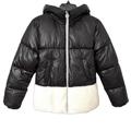 Michael Kors Jackets & Coats | Michael Kors Big Girls Heavy Weight Puffer Jacket Size 16 Nwot Black Ivory | Color: Black | Size: 16g