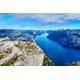 Norway Puzzle 2000 Pieces Natural Puzzle Puzzle Storage: Cardboard Box and Resealable Bag Puzzle Dimensions 70x100CM