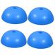 INOOMP 4pcs Semicircle Massage Ball Sport Massage Ball Semicircle Step Ball Half Balancing Ball Sport Balancing Ball Gym Balancing Ball Step Ball Foot Relaxation Ball Fitness Plastic