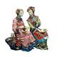 YUQZYT Figurine Animal Statue Ornaments Ornaments Statues Sculptures Antique Chinese Lady Ceramic Statue Pure Manual Figure Craft Collectible Porcelain Figurine Vintage Home Decor