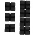 POPETPOP 7 Pcs Bench Press Adjustable Barbell Bench Rest Block Press Bench Chest Press Board Exerciser Abdominal Curl Assist Bench Gym Flat Weight Bench Tools Eva Fitness Curly Equipment