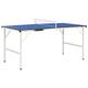 Furniture Home Tools 5 Feet Ping Pong Table with Net 152x76x66 cm Blue