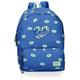 Pepe Jeans Ruth School Backpack Blue 31x42x17,5 cms Polyester 22.79L