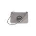 MICHAEL Michael Kors Leather Wristlet: Gray Bags