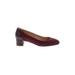 J.Crew Flats: Burgundy Baroque Print Shoes - Women's Size 7 1/2