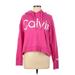 Calvin Klein Performance Pullover Hoodie: Pink Tops - Women's Size Large