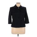 Ann Taylor Factory Coat: Black Jackets & Outerwear - Women's Size 14