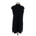 H&M Casual Dress: Black Dresses - Women's Size Large