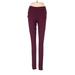 Victoria Sport Active Pants - Super Low Rise: Burgundy Activewear - Women's Size X-Small