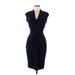 Boston Proper Casual Dress - Sheath: Blue Dresses - Women's Size 6