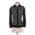 St. John Sport Jacket: Gray Houndstooth Jackets & Outerwear - Women's Size Small