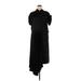 Zara Casual Dress Collared Short sleeves: Black Dresses - New - Women's Size X-Large