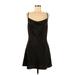 Forever 21 Casual Dress - Mini: Black Leopard Print Dresses - New - Women's Size Medium