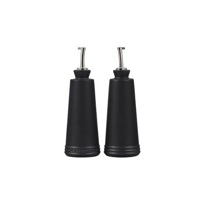 Le Creuset Signature Oil & Vinegar Set Licorice 10oz ST00546000000001